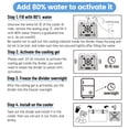 thumbnail image 3 of Divisor de Paquete de Hielo Cooler Omoojee Compatible con RTIC 32QT, 3 of 7