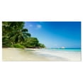 thumbnail image 2 of Beautiful Praslin Island Seychelles - Large Seascape Art Canvas Print, 2 of 3