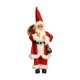 thumbnail image 1 of Figura de Papá Noel, muñeco, adorno para fiesta de Navidad, decoración navideña, coleccionable, de pie Rojo oscuro, 1 of 9