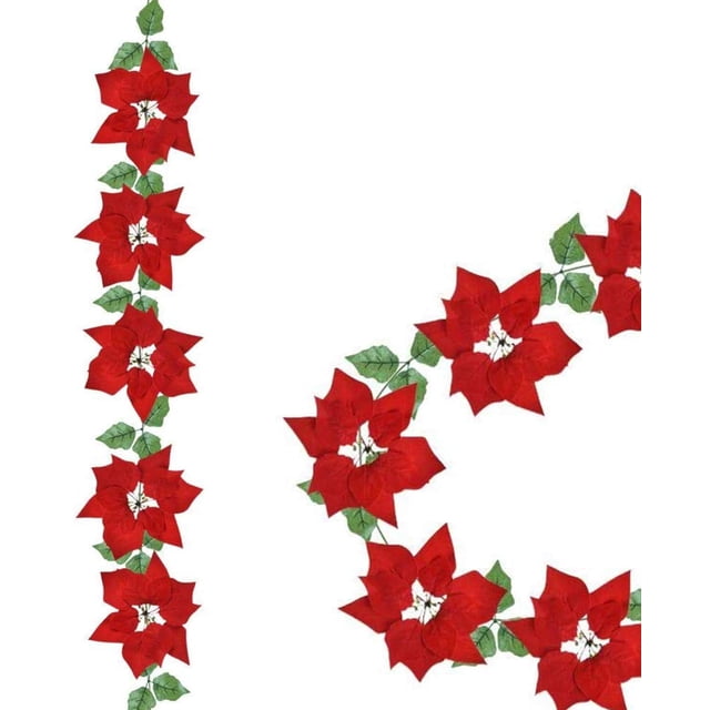 Guirnalda navideña, decoración navideña, guirnalda navideña con hojas de acebo, para Navidad, fiesta, fiesta, puerta delantera, corona, decoración Namotu LKX-2078