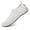 White, variant on Ticikt Sparkly Water Shoes, Breathable Anti- Shoes for Fishing, Boating & Pool Activities,White
