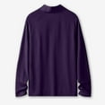 thumbnail image 5 of gbyLJF Men's Athletic Shirts Quarter Zipper Long sleeve Round-neck Pullove Tops Lightweight Breathable Sweatshirt, 5 of 7