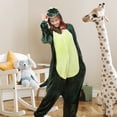 thumbnail image 3 of Alaiyaky Onesies Pajamas Unisex Adult for Women Men Animal Costume Cute Onesies Flannel Cartoon Cosplay Halloween Sleepwear Christmas New Year gifts, 3 of 7