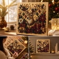 thumbnail image 3 of syligr Reindeer Christmas Diamond Art for Adults, Vintage Christmas Pearl Art Kits, DIY Pearl Diamond Kit, Animals Bead Crafts Ornament, Xmas Party Decorations for Mantel, Unique Gift/Favors, 3 of 5