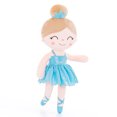 thumbnail image 2 of Gloveleya Soft Dolls Baby Girl Gifts Ballet Girls Plush Baby Doll Ballerina Blue 13 inch, 2 of 12