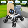 thumbnail image 5 of ibellene 8WD Gesture Sensing Stunt RC Cars, Toys Gifts for Kids 6-12 Year Old Boys Girls, 2.4Ghz Remote Control Cars, Cool Lighting with Music, Gray, 5 of 8