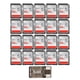 thumbnail image 1 of Paquete de 20 tarjetas de memoria SDXC Ultra Clase 10 UHS-I de 64GB 140 MB/s con lector de tarjetas USB 3.0 2 en 1 (21 artículos), 1 of 6