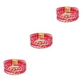 thumbnail image 1 of QualitChoice Bracelet Multi-layers Magnetic Buckle Leather Multi-colored Leopard Print Valentines Day Gifts Bracelets Hand Jewelry Red 3Set, 1 of 6