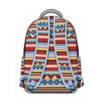 thumbnail image 3 of Stylish Boho Backpack with Vintage Tribal Design - Spacious 17" Laptop Compartment & Durable Oxford Fabric | Perfect Water-Resistant College Backpack for School, Campus Essentials & Travel, 3 of 6