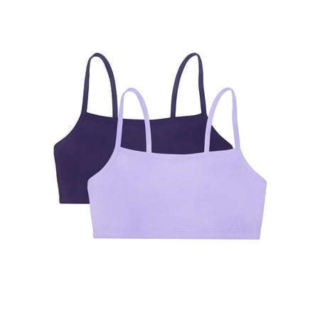 

Fruit of the Loom Women‘s 360° Stretch Cami Strap Comfort Bras 2-Pack
