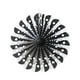 thumbnail image 1 of Advancent Flor de papel Hollow-out Ligero Paraguas Papeles Ventilador Calcomanías de pared 3D Guirnalda Fiesta de Halloween Decoración Home Bar Kits de decoración para fiestas Blanco negro, 1 of 6