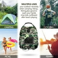 thumbnail image 7 of Kvago Solar Shower Bag, 5 Gallons/20L Solar Heating Camping Shower Bag with Removable Hose and On-Off Switchable Shower Head for Camping Beach Swimming Outdoor Traveling Hiking (Camouflage), 7 of 7
