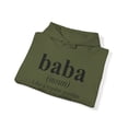 thumbnail image 4 of Baba Grandpa Fathers Day Definition Hoodie, Gifts, Hooded Sweatshirt, 4 of 4