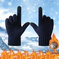 thumbnail image 3 of LEKODE Ski Gloves Warm Gloves Womens Gloves with Touchscreen Fingers Thermal Gloves Men Women Gloves Winter Biking Gloves Women Gloves for Cold Weather Navy A, 3 of 3