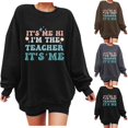 thumbnail image 3 of Vedolay Sweatshirts Women Hoodies for Women Casual Long Sleeve Crew Neck Relaxed Fit Pullovers Sweatshirts,Black M, 3 of 4