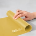 thumbnail image 5 of Waterproof Pet Feeding Mat with Raised Edge, Non-Slip Dog Cat Bowl Mat for Spill Protection, Easy Clean Leather-Look Large 17x12 Inch Floor Protector, 5 of 5
