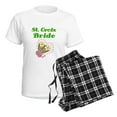 thumbnail image 4 of CafePress - St. Croix Bride Women's Light Pajamas - Women's Short Sleeve Print T-Shirt and Pants Light Cotton Pajama Set, 4 of 7