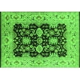 thumbnail image 1 of Ahgly Company Indoor Rectangle Oriental Green Traditional Area Rugs, 8' x 12', 1 of 4