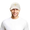 thumbnail image 5 of DALIX Matching Captain And First Mate Hat Set Embroidered Ball Cap in Beige, 5 of 7
