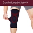 thumbnail image 3 of Support de Genou, Bandage de Genou Élastique Durable pour Sports, pour Équitation, Jeu, Basketball, Randonnée, Course, 3 of 8