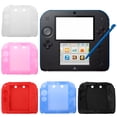 thumbnail image 2 of Qisuw Silicone for Case for Shell Skin Protective Cover Anti-Slip Shockproof Accessories for 2DS Game Console, 2 of 14