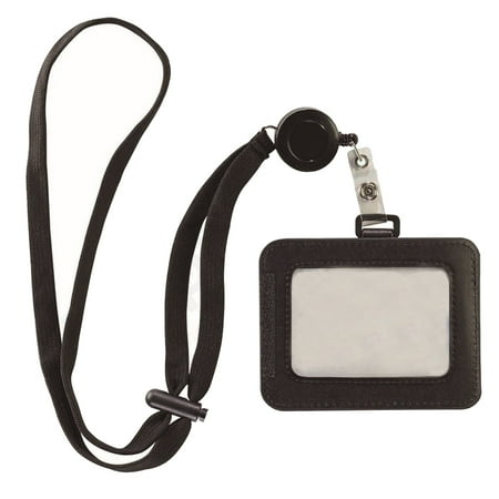 Lewis N Clark Rfid Card Badge Holder Id Card Neck Strap NameTag Press Pass Pouch