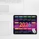 thumbnail image 3 of Alfombrilla de ratón para el calendario 2026 | Esterilla compacta para escritorio en la oficina | Distribución de 12 meses enero-diciembre | Base de goma antideslizante grande | Precisión mejorada, 3 of 7