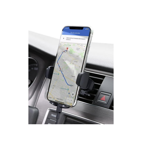 AUKEY Car Phone Mount Air Vent Cell Phone Holder Compatible with iPhone Google Samsung and Other Phones Black HD-C48