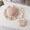 Pink, variant on Straw Beach Sun Hat for Girls with Sunshade and Protective Sunscreen Bag