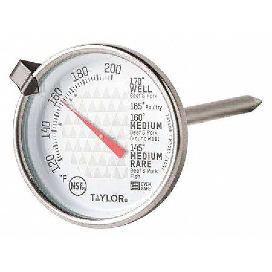 TAYLOR 350610D Analog Mechanical Food Service Thermometer with 100 to 600 (F)