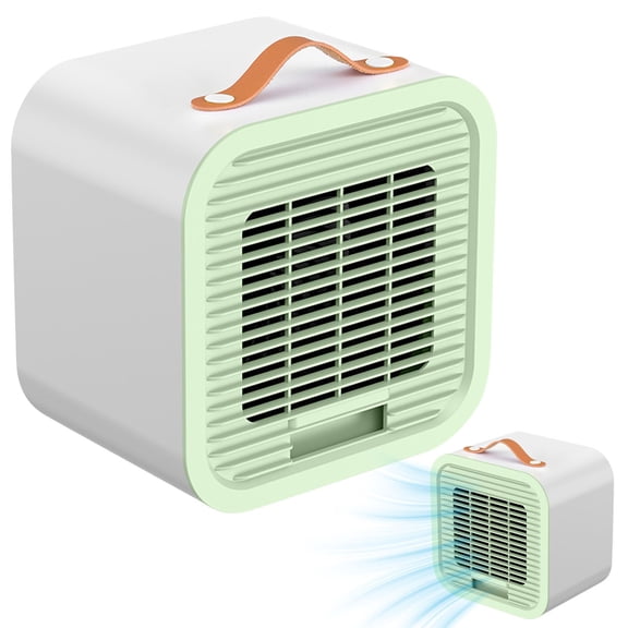 CoreLiving Portable Air Conditioner, Mini Air Cooler With Portable Fan And Evaporative Cooling, Small Personal AC Unit For Bedroom, Office, Camping And Travel