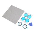 thumbnail image 2 of Protectores de lentes duales, juego de protectores de lentes adhesivos resistentes a los arañazos para accesorios de Cámara de Acción panorámica Insta360 X3, 2 of 14