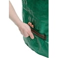 thumbnail image 4 of La bolsa de basura para jardín es verde, duradera, lavable, bolsa de basura para césped, bolsa de basura para hojas, bolsa de basura para plantas, 4 of 5