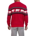 thumbnail image 2 of Chaps Men's Holiday Bear Crewneck Sweater - Sizes XS up to 4XB, 2 of 4