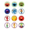 Sesame Street, Elmo, Cookie Monster, Abby, Bert, Ernie Big Bird Edible Cupcake Toppers (12 Images)