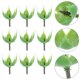 thumbnail image 4 of 100 piezas de cálices de flores artificiales, sépalos de flores artificiales, cálices falsos, sépalos florales, 4 of 7