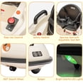 thumbnail image 3 of NEILA 12V Kids Ride on Bumper Car 360° Spin Battery Powered Electric Fun Toys with Remote Control  , LED Lights , Safety Belt , Music , 2 Driving Modes for Toddlers Boys and Girls (White), 3 of 7