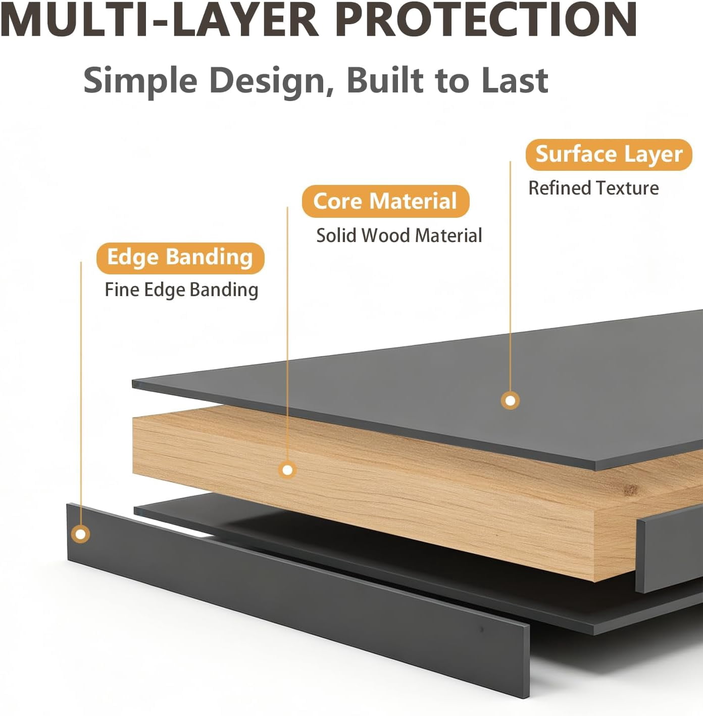 Modern Floating TV Unit with LED Lighting | Wall-Mounted Entertainment Media Console | Large Storage TV Bench for Living Room & Office (Black, 55.1'')