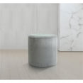 thumbnail image 2 of Pemberly Row Modern / Contemporary Soft Microsuede Fabric Grey Ottoman / Stool, 2 of 8