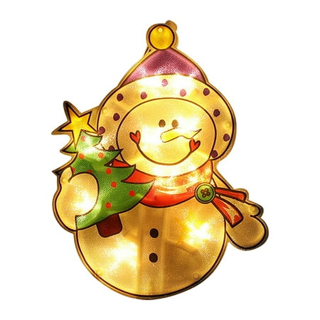 

Labakihah Christmas Decorations LED String Pendant Santa Snowman Fawn Christmas Tree Luminous Pendant christmas decorations christmas ornaments