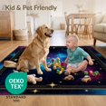 thumbnail image 4 of ODIKA 5'x7' Ultra-Soft Area Rug, Themed Deep Nebula Burst Scattered Constellation Starry None Washable, Bare feet friendly, Silk-Touch for Bedroom Home office, 4 of 7