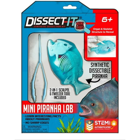 Top Secret Toys – Dissect It: A Synthetic Piranha Dissection Kit MINI