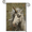 D, variant on XaaKee Garden Flags For Outside Clearance, Humorous Animal Portrait Somnolent Expression Garden Flags, Double-sided High-Quality White Linen Yard Flag, Outdoor Decor, 12x18Inch