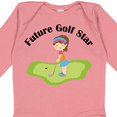 thumbnail image 4 of Inktastic Future Golf Star Girls Golfing Girls Long Sleeve Baby Bodysuit, 4 of 5