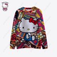 thumbnail image 1 of Sudadera con capucha Kawaii Y2K para Mujer, Jersey Harajuku con estampado de HELLO KITTY, Ropa con capucha, 1 of 4