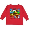thumbnail image 3 of Inktastic Big Brother Comic Book Boys Long Sleeve Toddler T-Shirt, 3 of 5