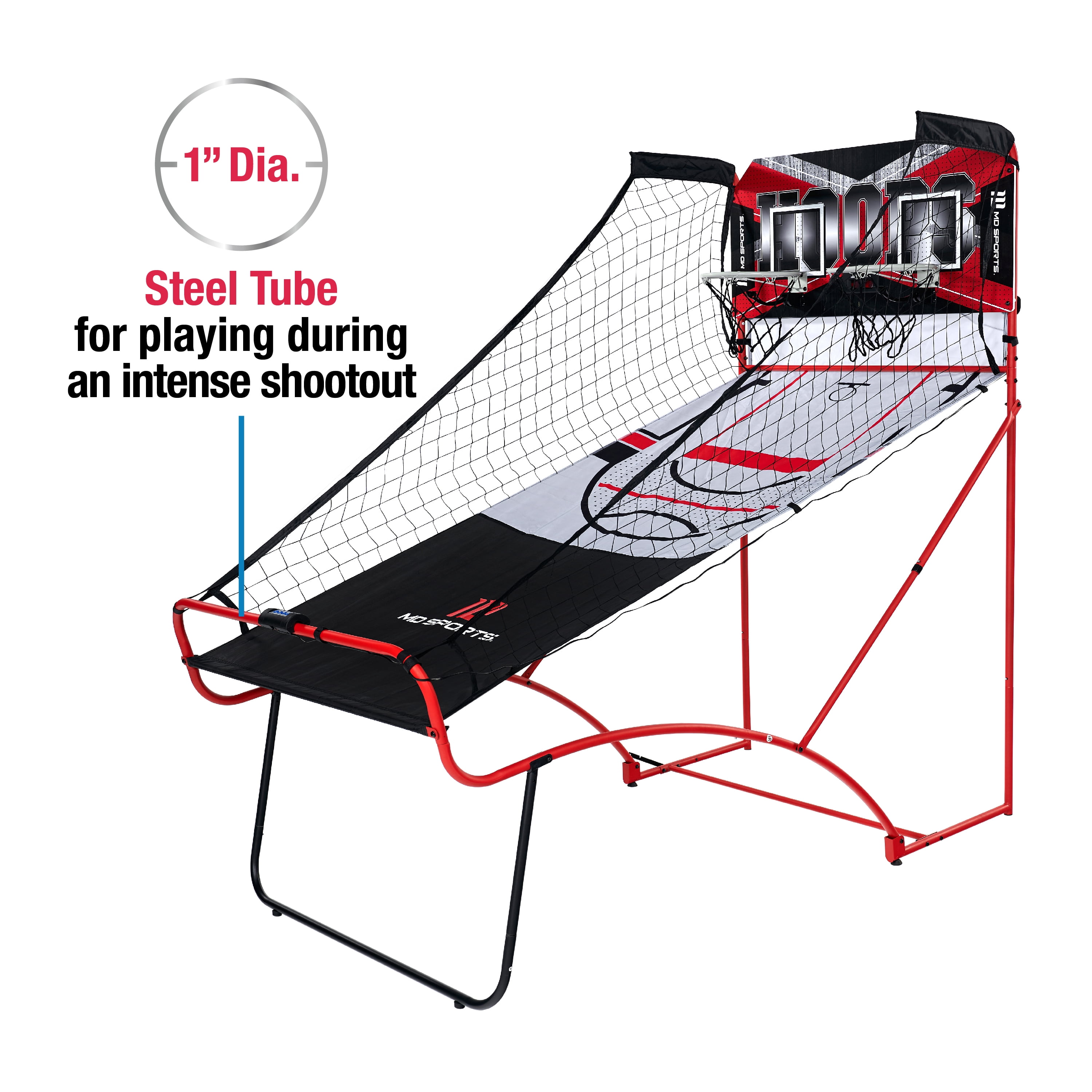 MD Sports Best Shot 2-Player 81 inch Foldable Arcade Basketball Game 