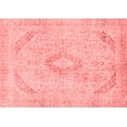 thumbnail image 1 of Ahgly Company Machine Washable Indoor Rectangle Abstract Red Modern Area Rugs, 5' x 8', 1 of 4
