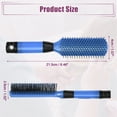 thumbnail image 3 of Hair Brush Detangling Brush for Women Travel Wet Hair Brush for Straight Curly Hair Barber Brush Tools Blue, 3 of 7