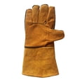 thumbnail image 6 of Welding Gloves Heat/Fire Resistant Gloves Durable Leather Gloves for BBQ,Oven Furnace, Fireplace Stove and More, 6 of 7